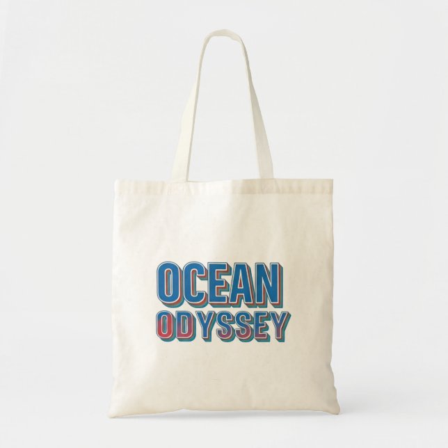 Ocean odyssey  tote bag (Front)