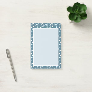 Ocean of Music patterned Post-it Notes