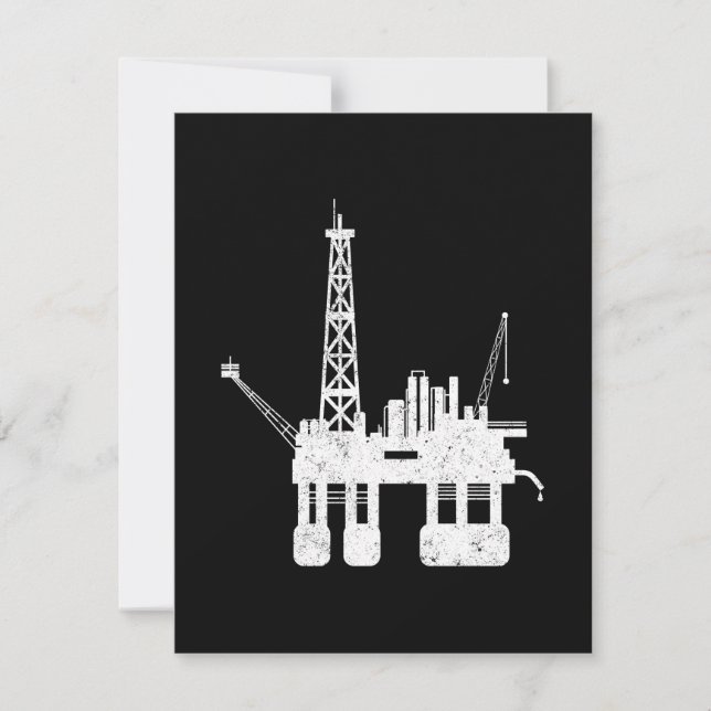 Ocean Oilfield Driller Drilling Rig (Front)