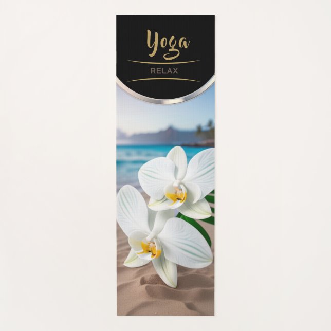 Ocean Orchid - Yoga Mat (Front)