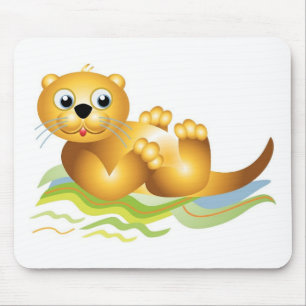 Ocean Otter Mouse Mat