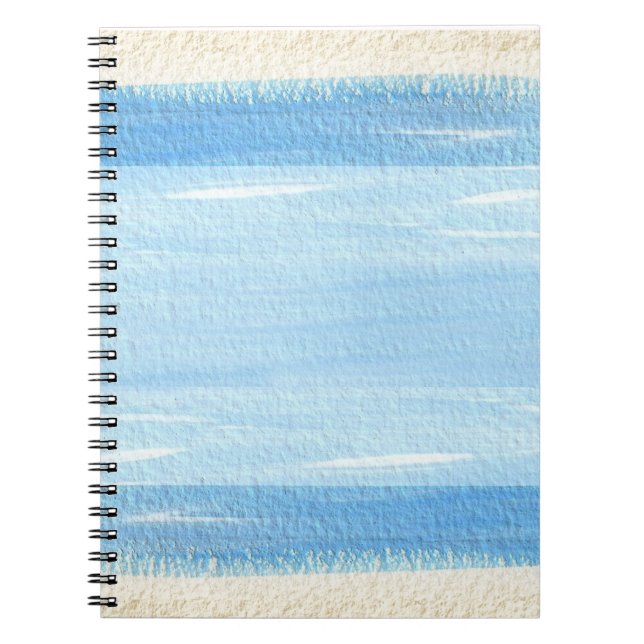 Ocean Painting Notebook (Front)