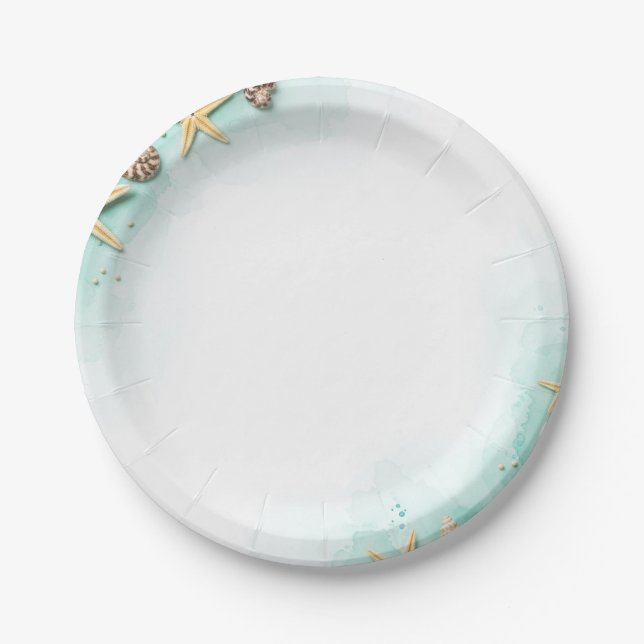 Ocean Paper Plate (Front)
