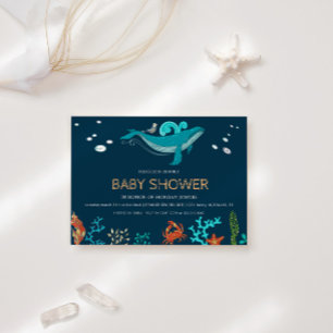 Ocean Party   Baby Shower Invitation