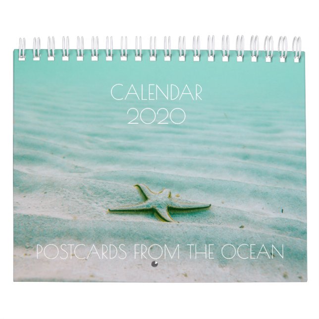 OCEAN PHOTOGRAPHY CALENDAR (Cover)