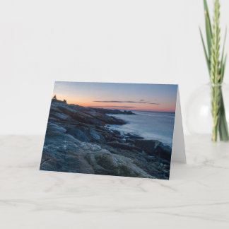 Ocean Point Dawn Card