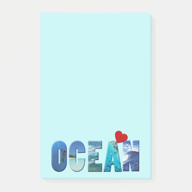 ocean post-it notes (Front)