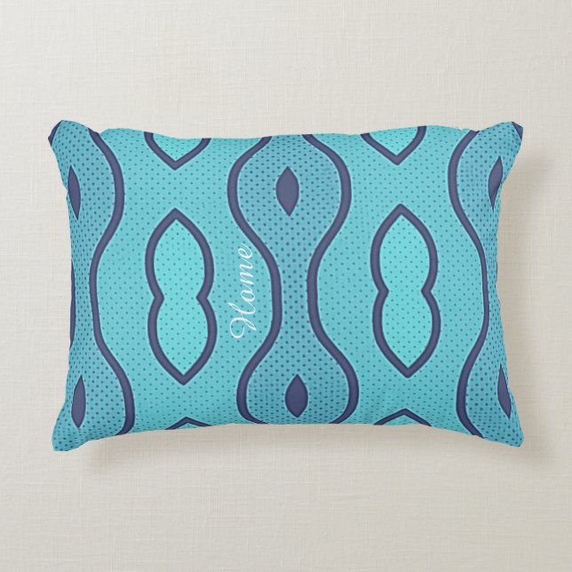 Ocean Rhythm Nordic Atelier Pillow (Front)