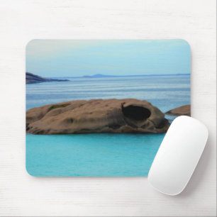 Ocean Rock Landscape Mouse Mat