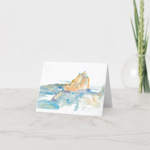 Ocean Rocks Card