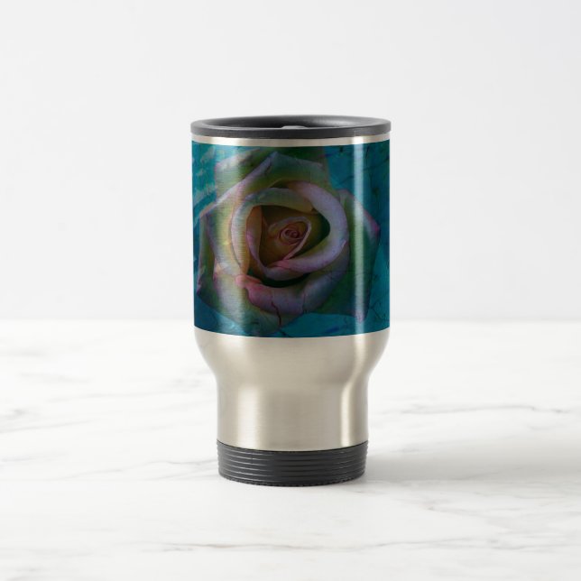 Ocean rose travel mug (Center)