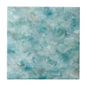 Ocean’s beauty. Aqua Crystal. Tile