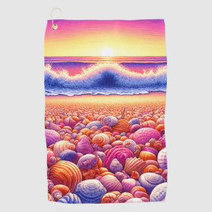 Ocean Scene Golf Towel