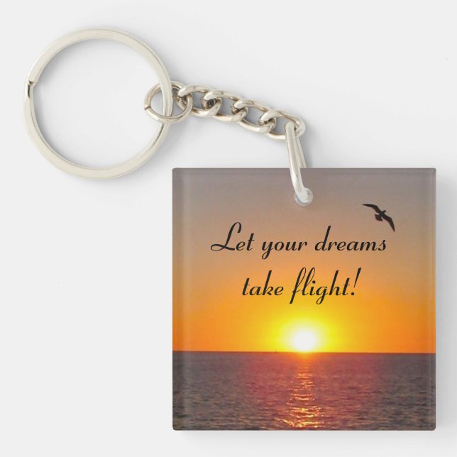 Ocean Scene Key Ring (Front)