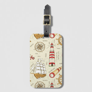 Ocean Scene Luggage Tag