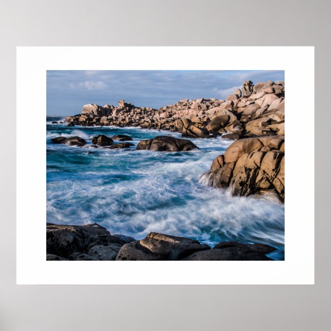 Ocean Scene Poster (Front)