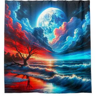 Ocean Scene Shower Curtain