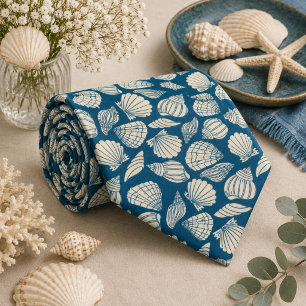 Ocean Sea Animals Pattern Tie