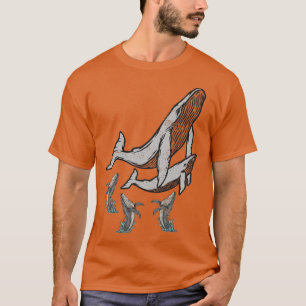 Ocean Sea Creature Whale Orca T-Shirt