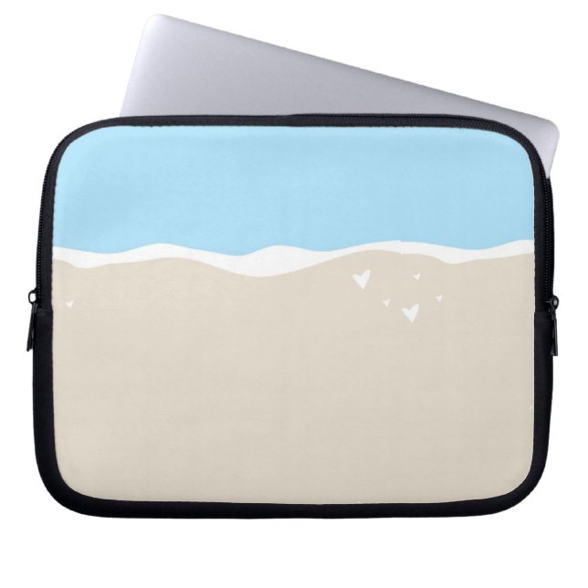Ocean Sea Shell Laptop Sleeve Protective Case (Front)