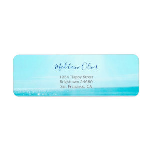 Ocean Sea Travel Blue  Modern Professional