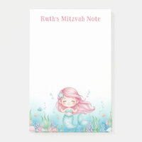 Ocean Sea Underwater Mermaid Personalised Mitzvah