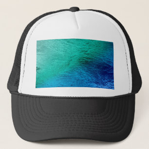 Ocean Sea Water Digital Art Hat