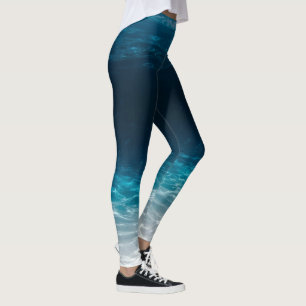 Ocean Sea Water Under the Sea Leggings