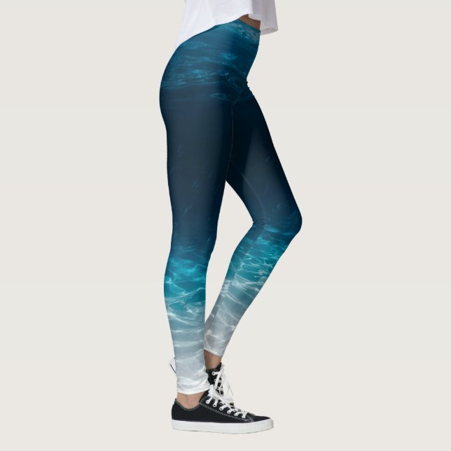Ocean Sea Water Under the Sea Leggings (Right)