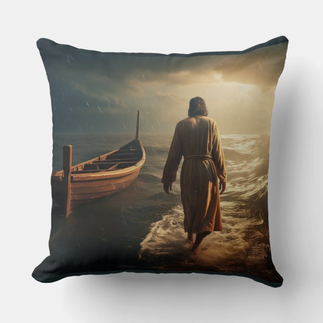 Ocean Seas Boat - Walk on Water Cushion (Front)