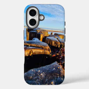Ocean Seawall Photography iPhone Case