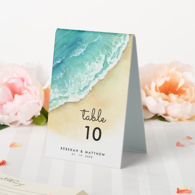 Ocean Shore | Beach |  Number (In SItu (Wedding))