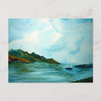 Ocean Shore Postcard