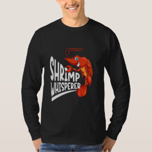 Ocean Shrimp Lover Shellfish Prawn Shrimp Whispere T-Shirt