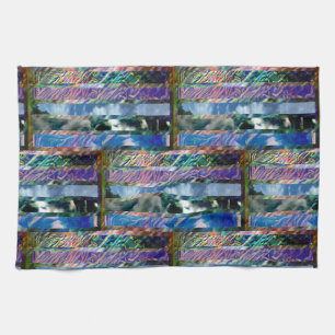 #OCEAN&SKY #THESURFINGMERMAID @ MAGHIE.ORG TEA TOWEL