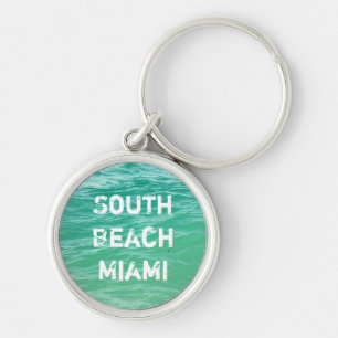 Ocean, South Beach Miami Key Ring