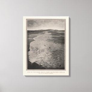 Ocean south from Cliff House Rocks Canvas Print
