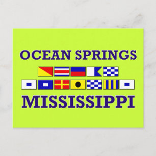 Ocean Springs Postcard