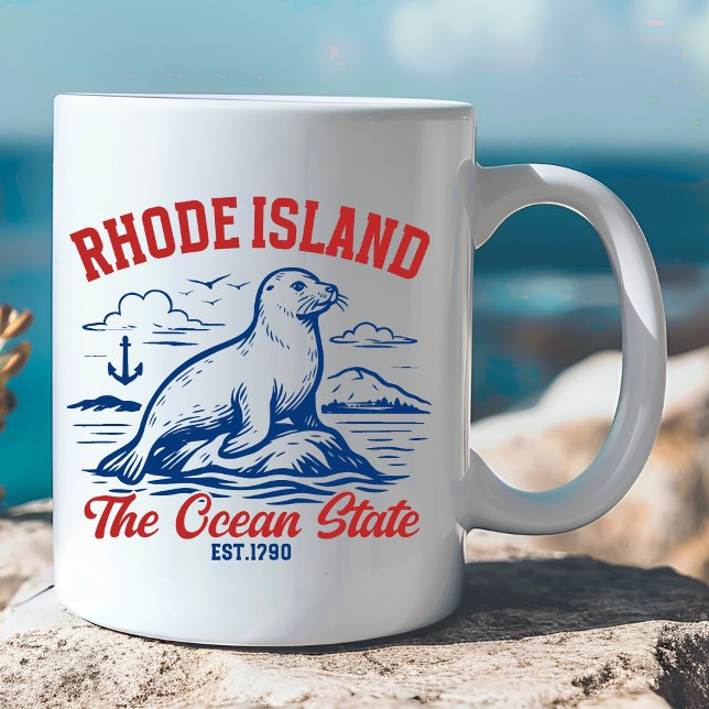 Ocean State Pride – Rhode Island  Coffee Mug (Creator Uploaded)