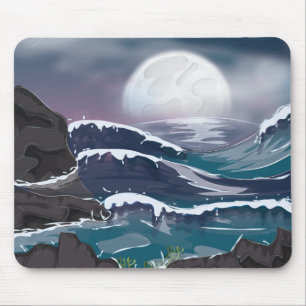 Ocean Storm Mouse Mat
