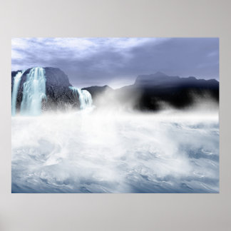Ocean Storm Poster