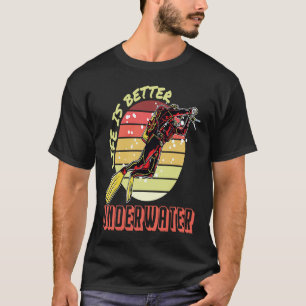 Ocean Student Marine Biology underwater scuba T-Shirt