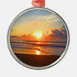 Ocean Sun Metal Tree Decoration