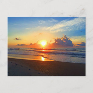 Ocean Sun Postcard