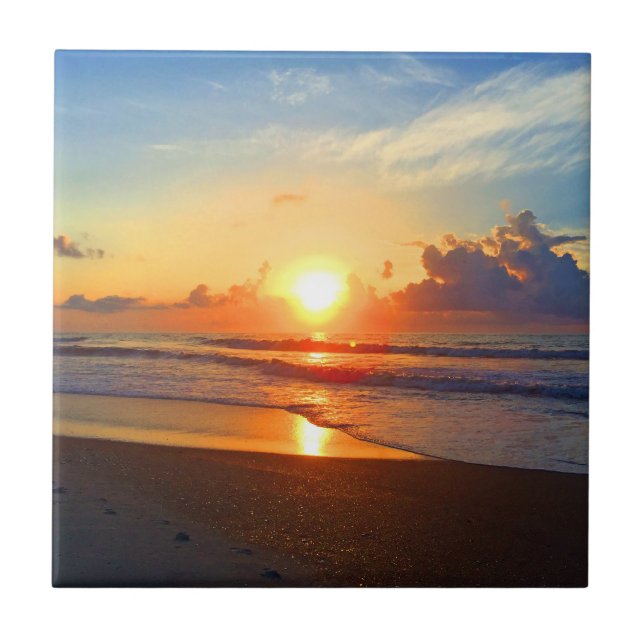 Ocean Sun Tile (Front)