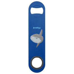 Ocean sunfish mola mola cute cartoon