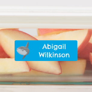 Ocean sunfish mola mola cute cartoon personalised