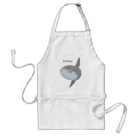 Ocean sunfish mola mola cute cartoon