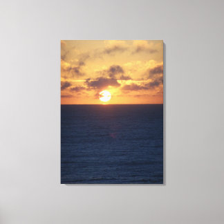 Ocean Sunrise Canvas Print