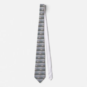 Ocean Sunrise in December Tie